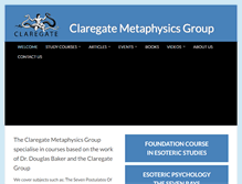Tablet Screenshot of claregategroup.org